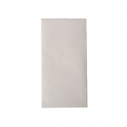 Serviette papier blanc 2 plis 40*40 1/8