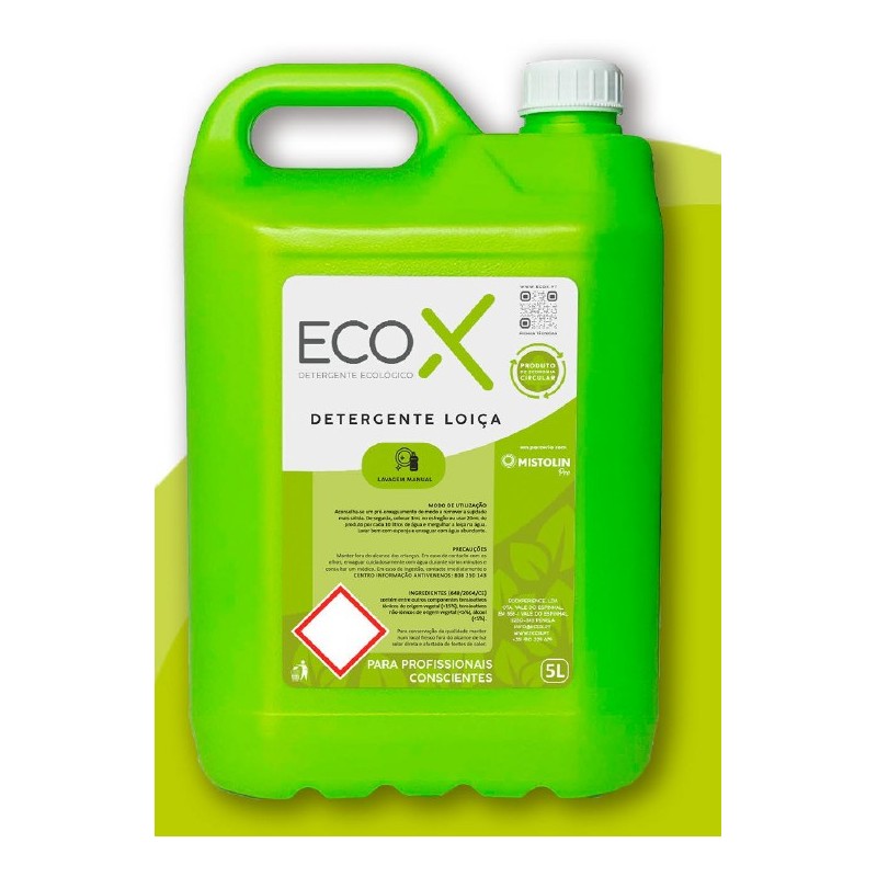 EcoX Lave-Vaisselles  Citron - Ecologique 5Lt