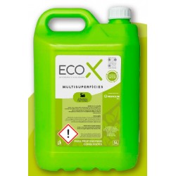 EcoX Nettoyant Multisuperficies Citron - Ecologique 5Lt