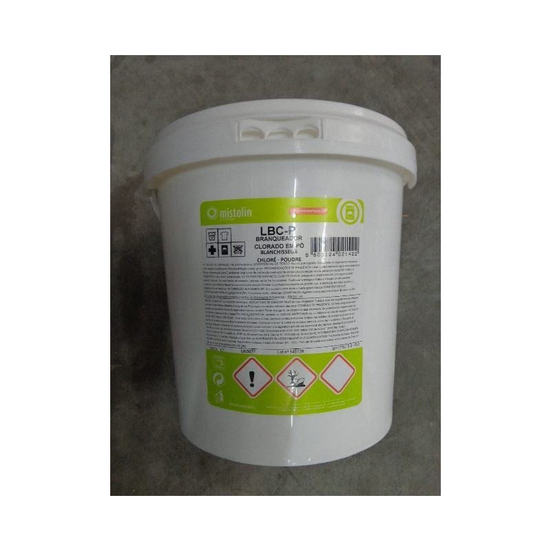 LBC-P - Mistolin Blanchisseur - Chloré en Poudre 10kg