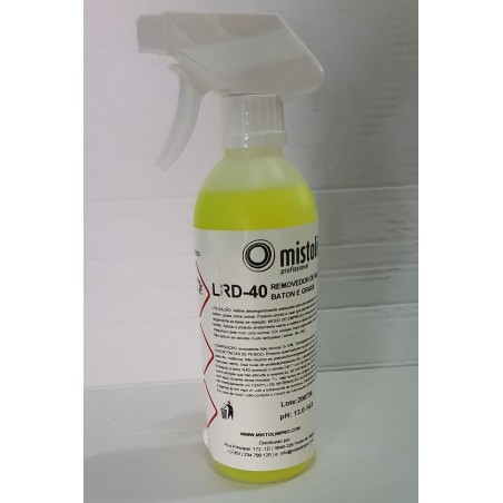 LRD-40 - Mistolin Détachants pour la graisse, le touge à lèvres et l'huile  - 0.5Lt