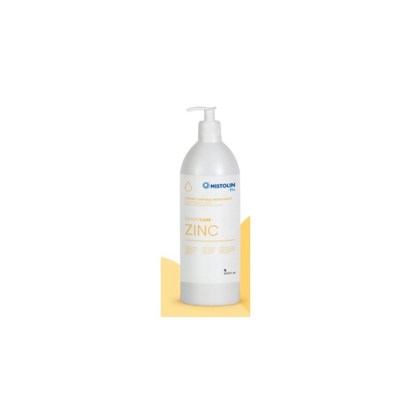 ZINC BCC-Z - Crème Corporelle Hydratante et Régénérant 1Lt - Dermocare Mistolin