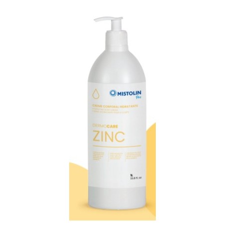 ZINC BCC-Z - Crème Corporelle Hydratante et Régénérant 1Lt - Dermocare Mistolin