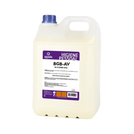 BGB-AV - Mistolin Shampoing et Gel Douche Dermo-Protecteur - Avoine - 5Lt