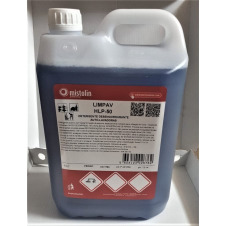 LIMPAV HLP-50 - Détergent Dégraissant Alcalin Auto-Laveuse - 1x5Lt
