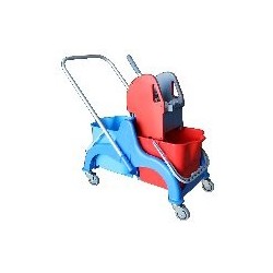 Chariot Faubert 2x22L + Presse Vertical