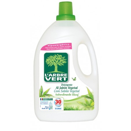 L'ARBRE-VERT - Lessive Liquide Savon Végétal - 6x2000ml