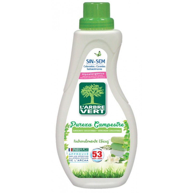 L'ARBRE-VERT - Assouplissant Souffle de Pureté - 8x800ml