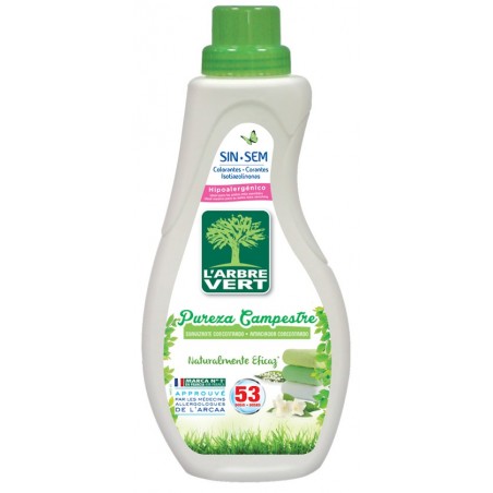 L'ARBRE-VERT - Assouplissant Souffle de Pureté - 8x800ml