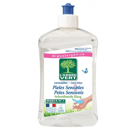 L'ARBRE-VERT - Lave-Vaisselles Peaux Sensibles - 12x500ml