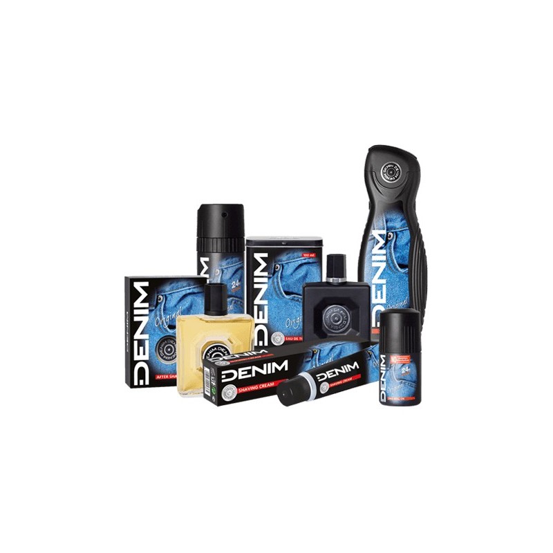 DENIM Shave Gel Extra Sensitive Original - 12x200ml