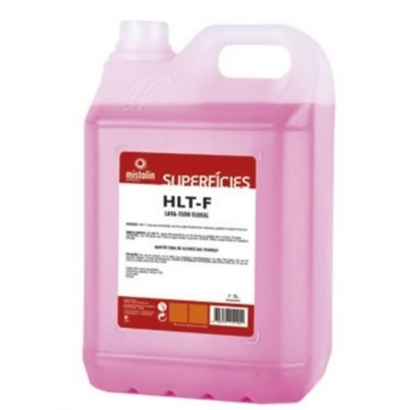HLT-F - Détergent Multi Surfaces 2D Fleurs - 1x5Lt