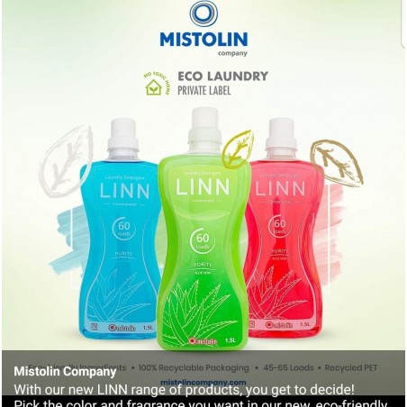 Lessive Laundry aloé vera 1,5lts Mistolin