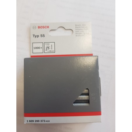 Agrafes Bosh Typ 55 - carton de 1000