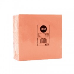 Serviette papier couleur saumon 2 plis 40*40