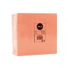 Serviette papier couleur saumon 2 plis 40*40