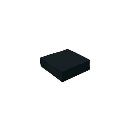 Serviette papier couleur noir 2 plis 40*40
