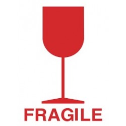 Etiquette FRAGILE   Dim - 105*74