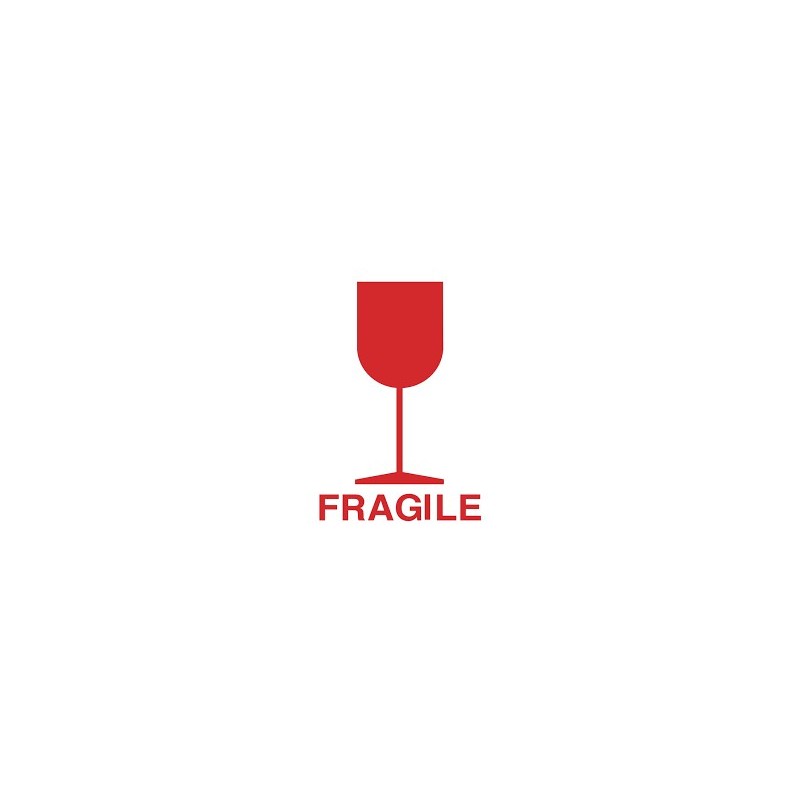 Etiquette FRAGILE   Dim - 105*74