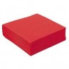 Serviette papier couleur rouge 2 plis 40*40