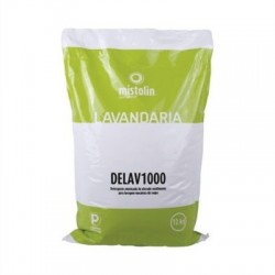 Delav-1000 - Mistolin Lessive en Poudre Atomisée aux Enzymes pour Machines à Laver - 12kg