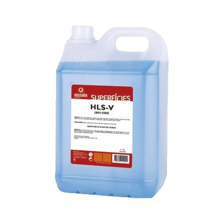 HLS-V - Mistolin Lave Vitres Parfumé herbal frais pour Toutes Surfaces Vitrées 5Lt