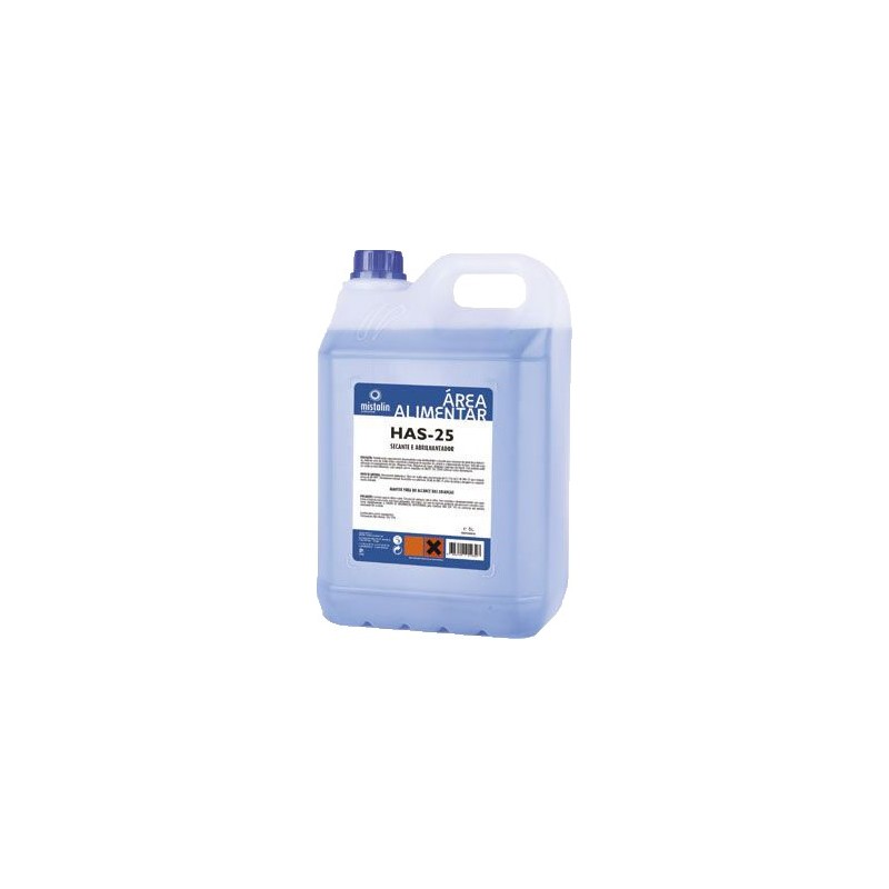 HAS-25 - Mistolin Complément - Machine Vaisselle - Rinçage et Séchage 20Lt