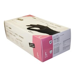 Gants à usage unique en Nitril Weitacare - non poudré et non stérile - Taille L